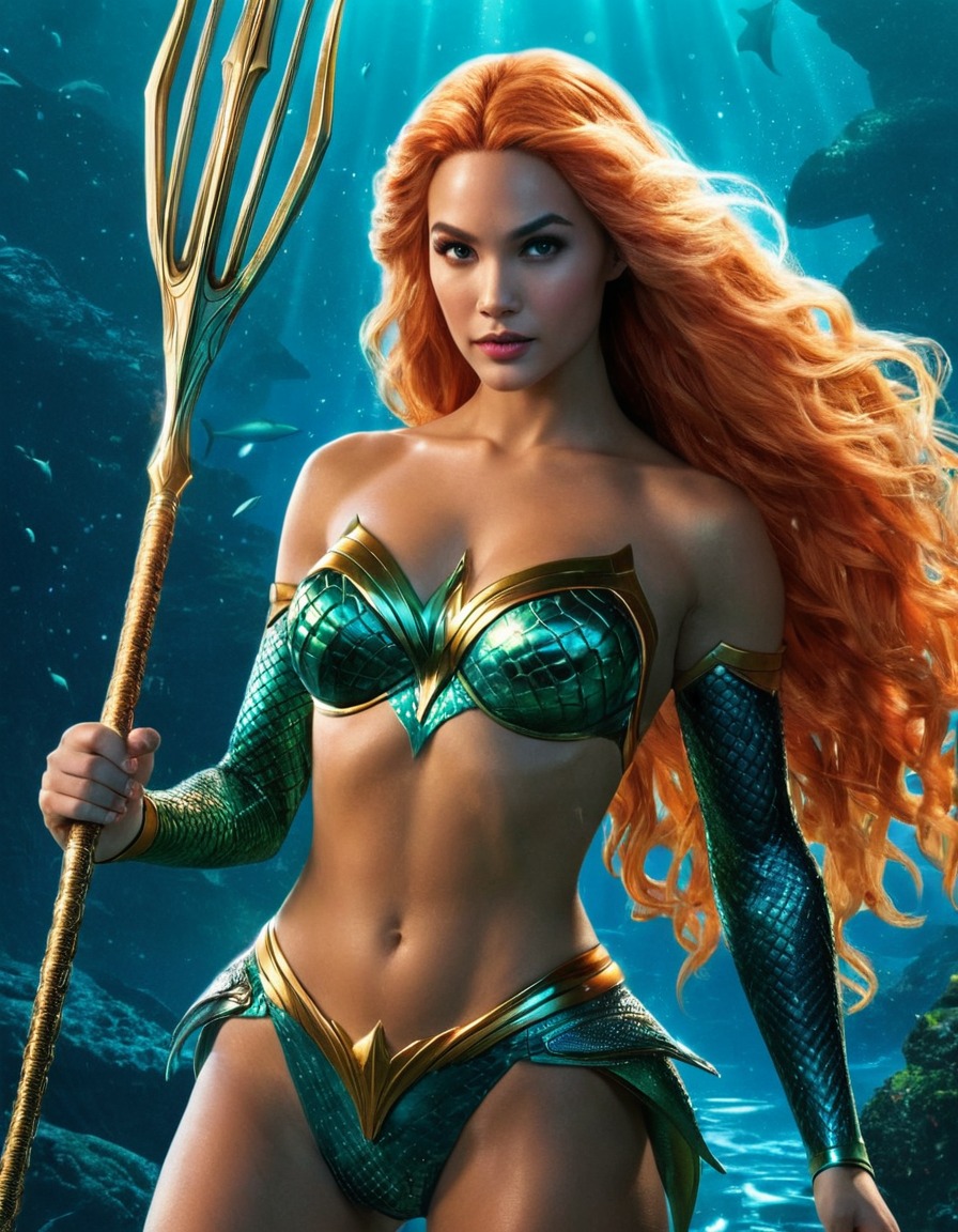 aquaman, dc comics, superhero, female protagonist, underwater world, female empowerment