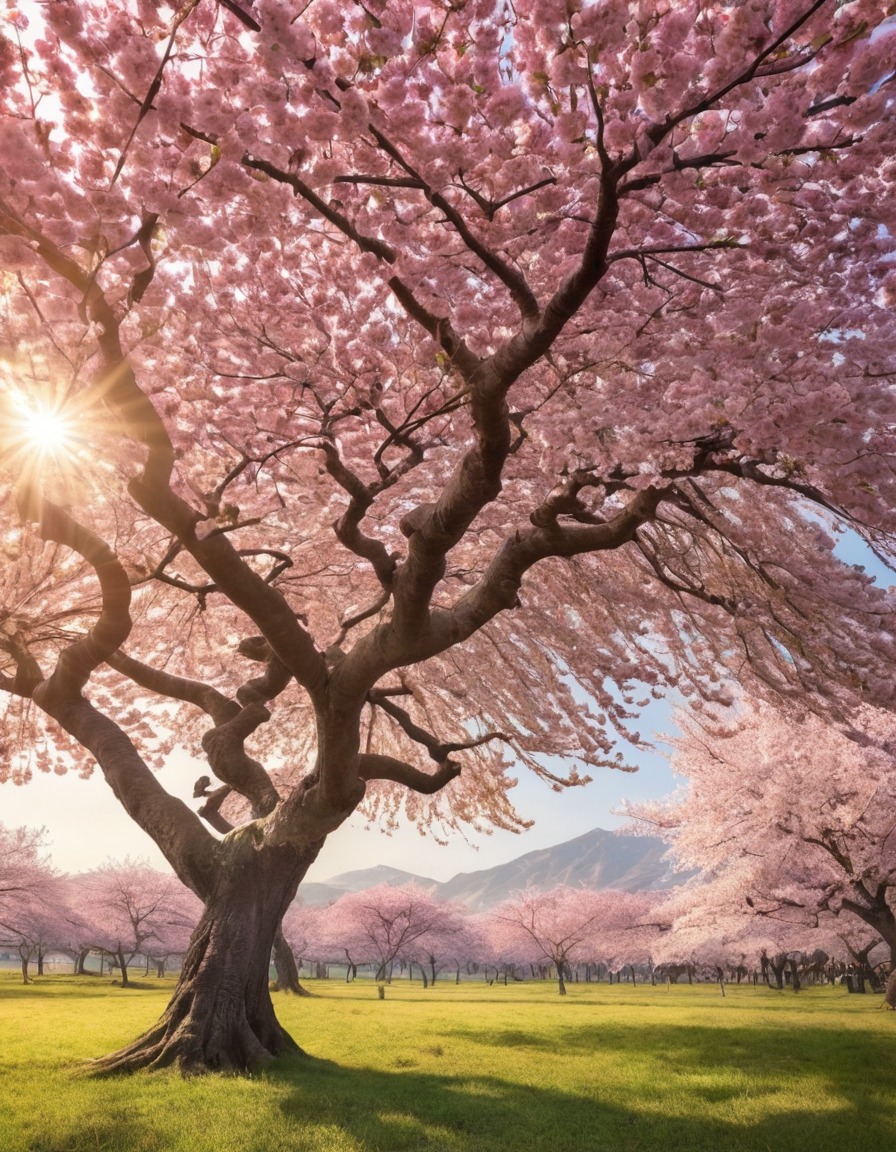 nature, spring, cherry blossom, tree, photography, award-winning