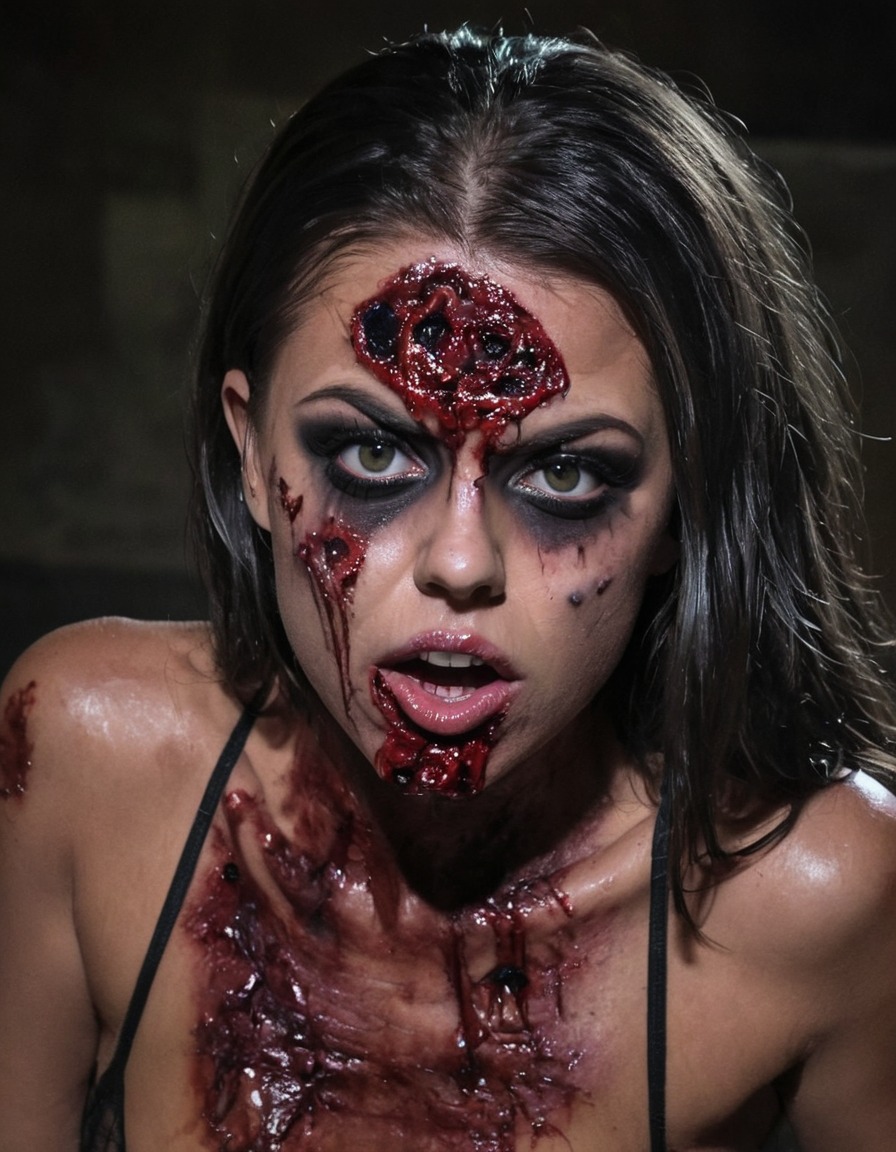 adriana chechik, adult movies star, zombie, horror, actress, sfw, entertainment