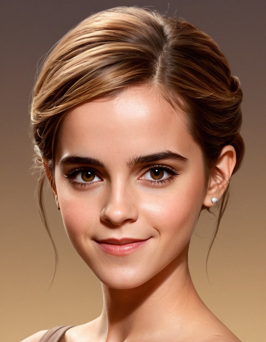 emma watson, caricature, funny, actress, british, comedy, entertainment