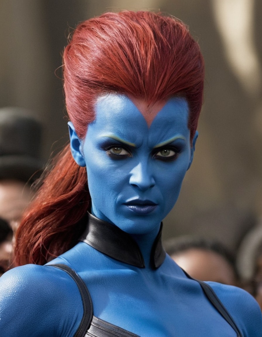 fun, mystique (x-men), caricature, x-men, comedy, marvel, superheroes