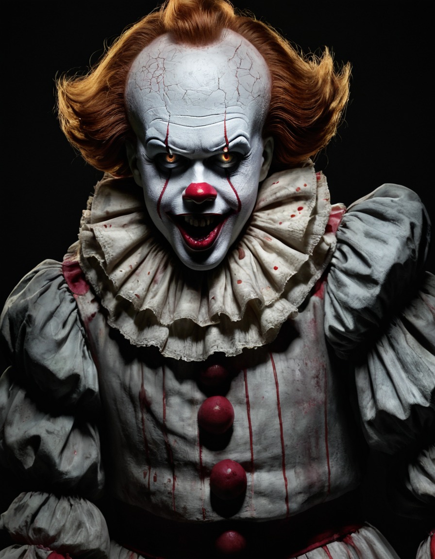 horror, pennywise, it, zombie, undead, stephen king, clown