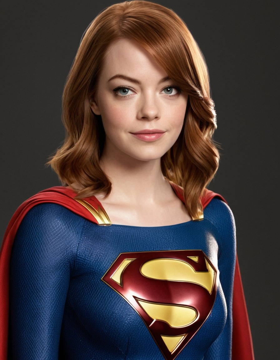 emma stone, actress, supergirl, superhero, entertainment, film, celebrity