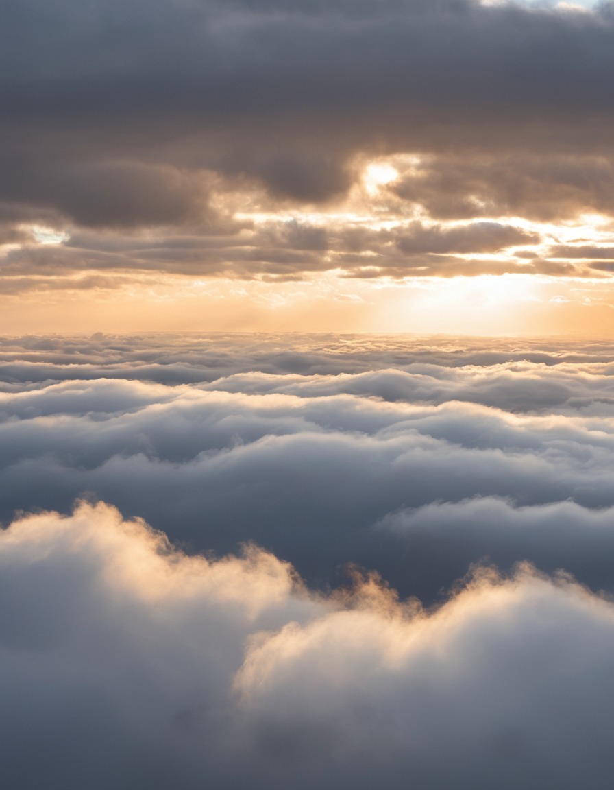 nature, clouds, weather, sunlight