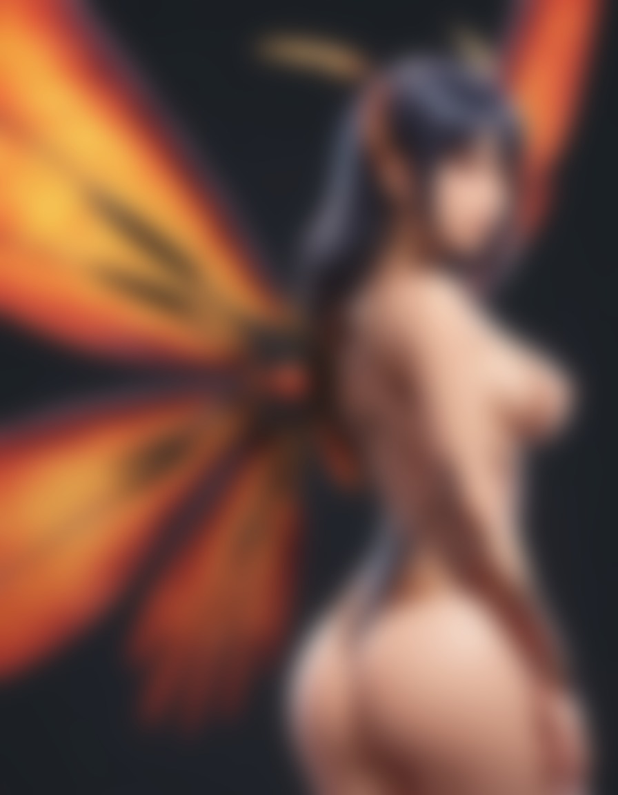 mutations, woman, female, anime, insect-like wings, transformation, evolution