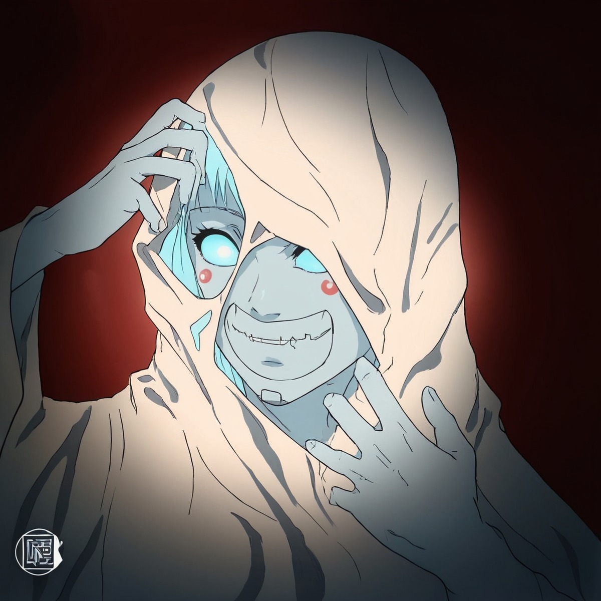 digitalart, horror, ghost, spooky, originalcharacter, creepy, creepycute, digitalartwork, digitaldrawing, illustration, gigglingghosts