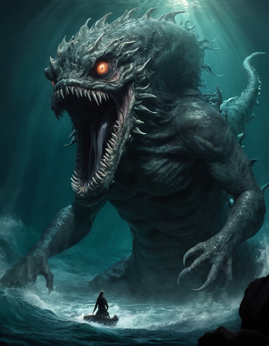 scylla, mythology, monsters, greek mythology, sea monster, horror, legend