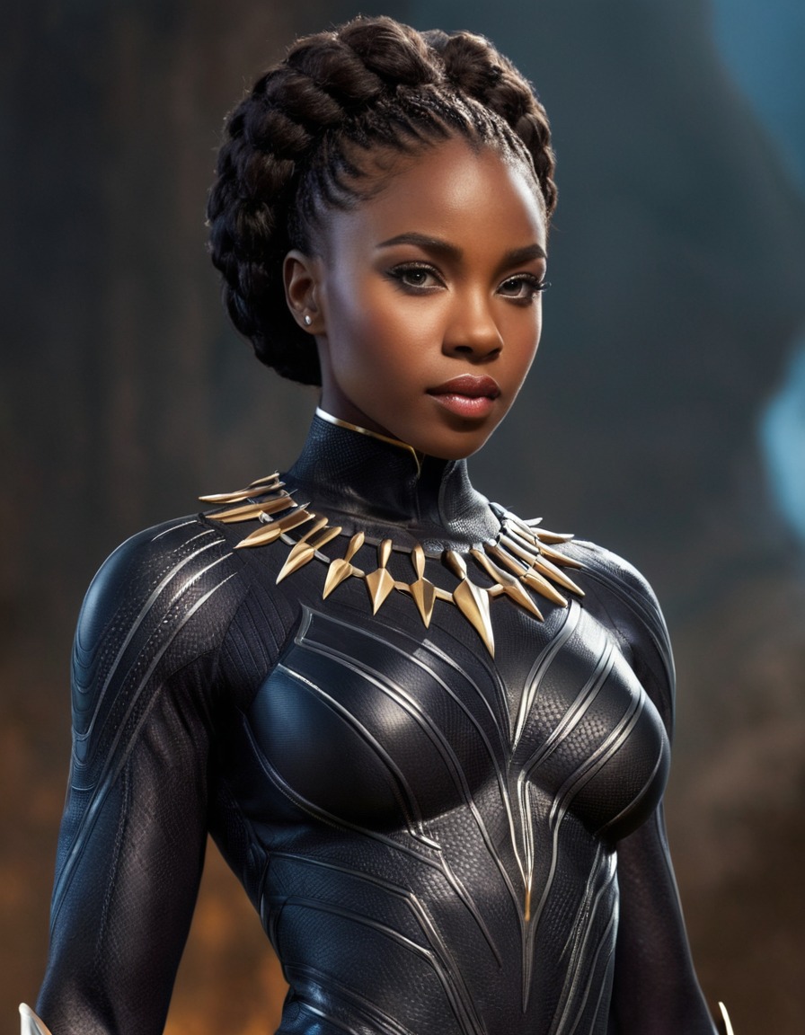 black panther, female superhero, marvel, wakanda, empowerment, superheroine