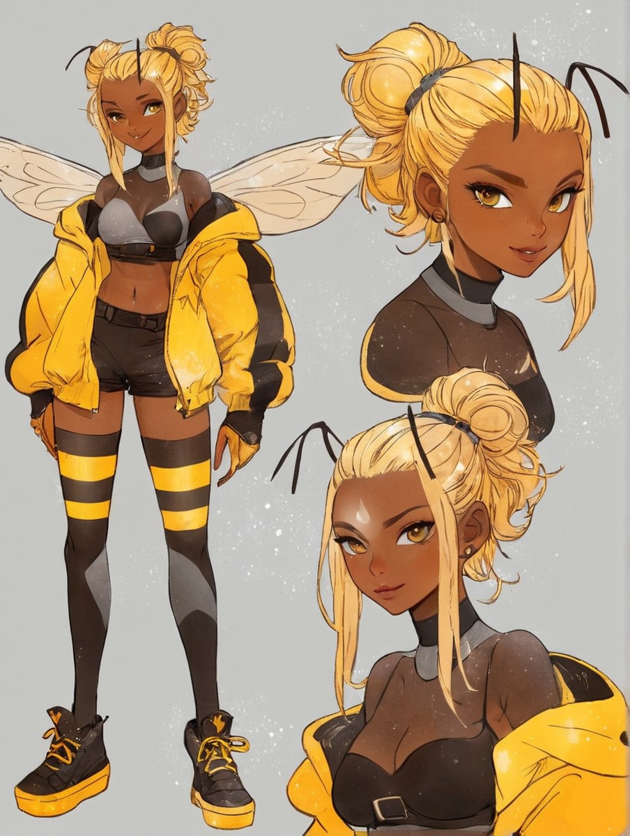 characterdesign, adoptable, originalcharacter, adoptablesopen, characterconcept, adoptableauction, referencesheet, humanoid, sale, kemonomimi, digitalart, fantasycharacter, commission, animedrawing, dnd, anime, insect, otaadoptables