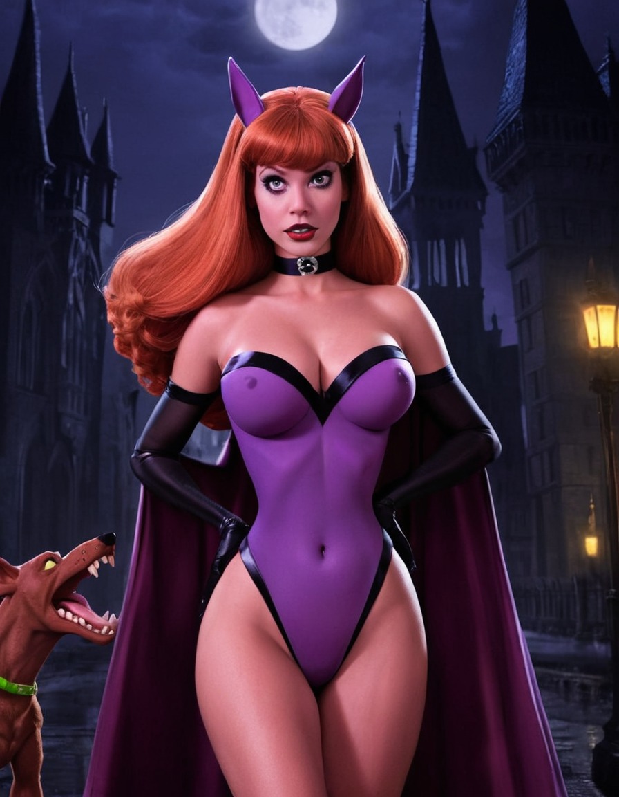 vampire, daphne blake, scooby-doo, mystery, fiction, supernatural, transformation