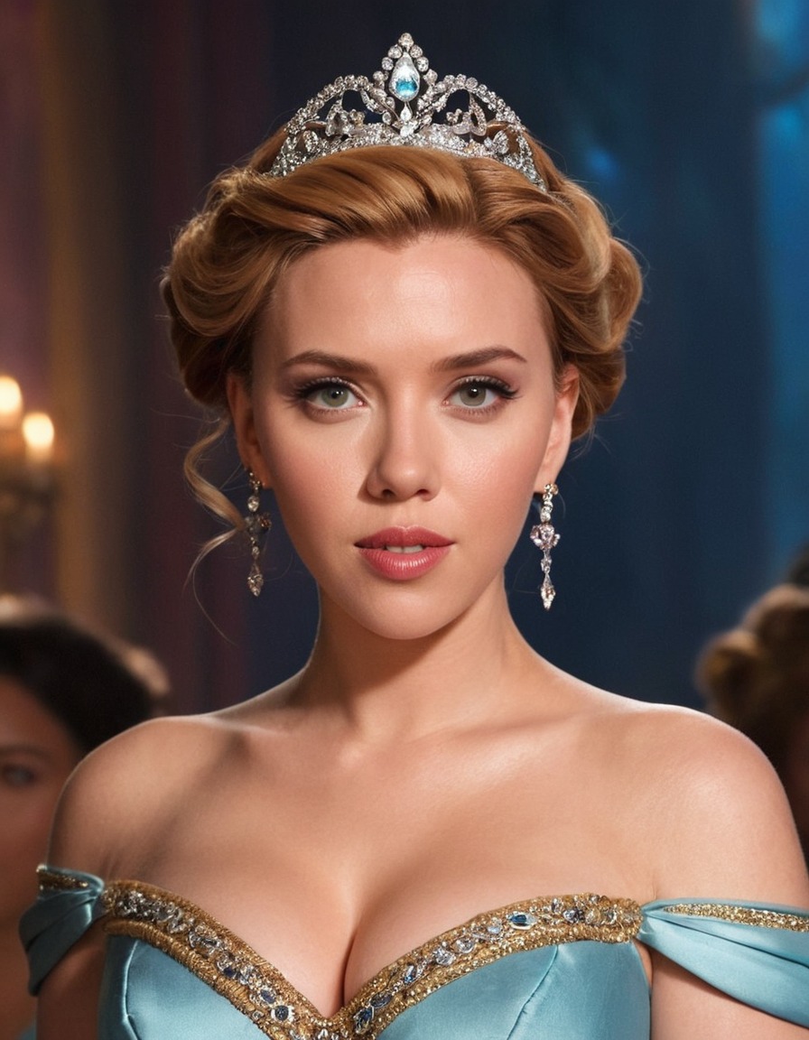 princess, scarlett johansson, disney, actress