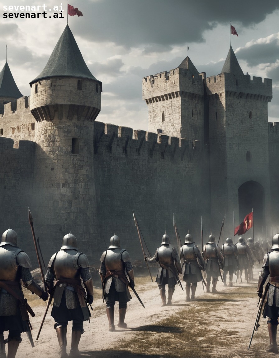 medieval, castle, siege, soldiers, defense, middle ages