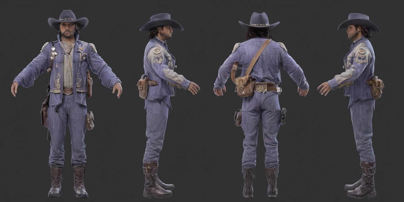 cowboy, western, codmfanart, codmcallingcardcontest, codmcreative, codmglobalcontest