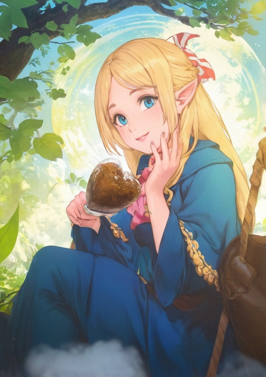 marcille donato, delicious in dungeon, dungeon meshi, kawaii, anime