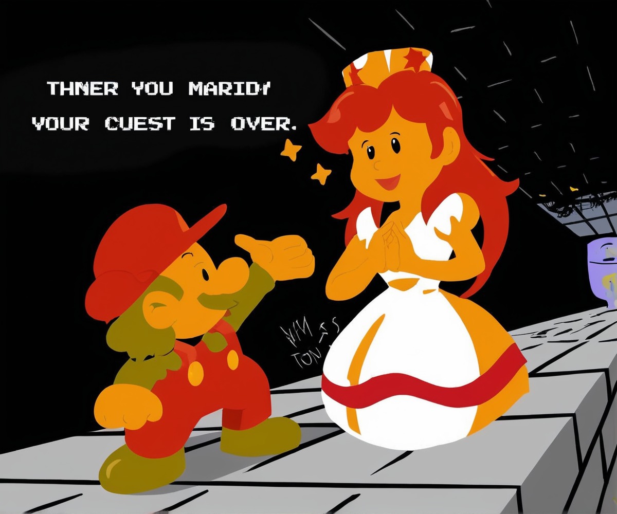 fanart, videogamefanart, nintendo, mario, digitalart, nes, nintendoentertainmentsystem, princesspeach, retro