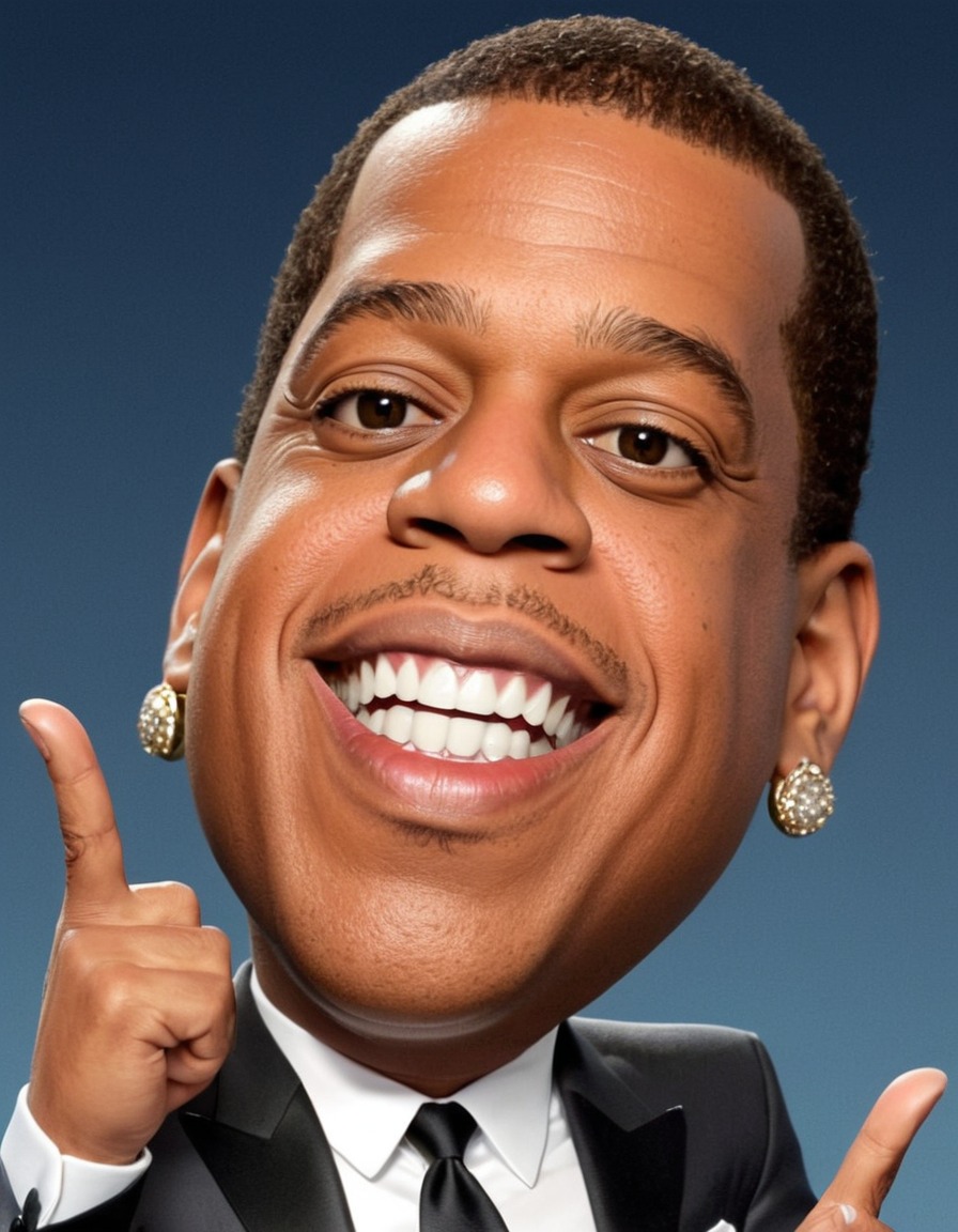 jay-z, music, entertainment, caricature, humor, hip-hop