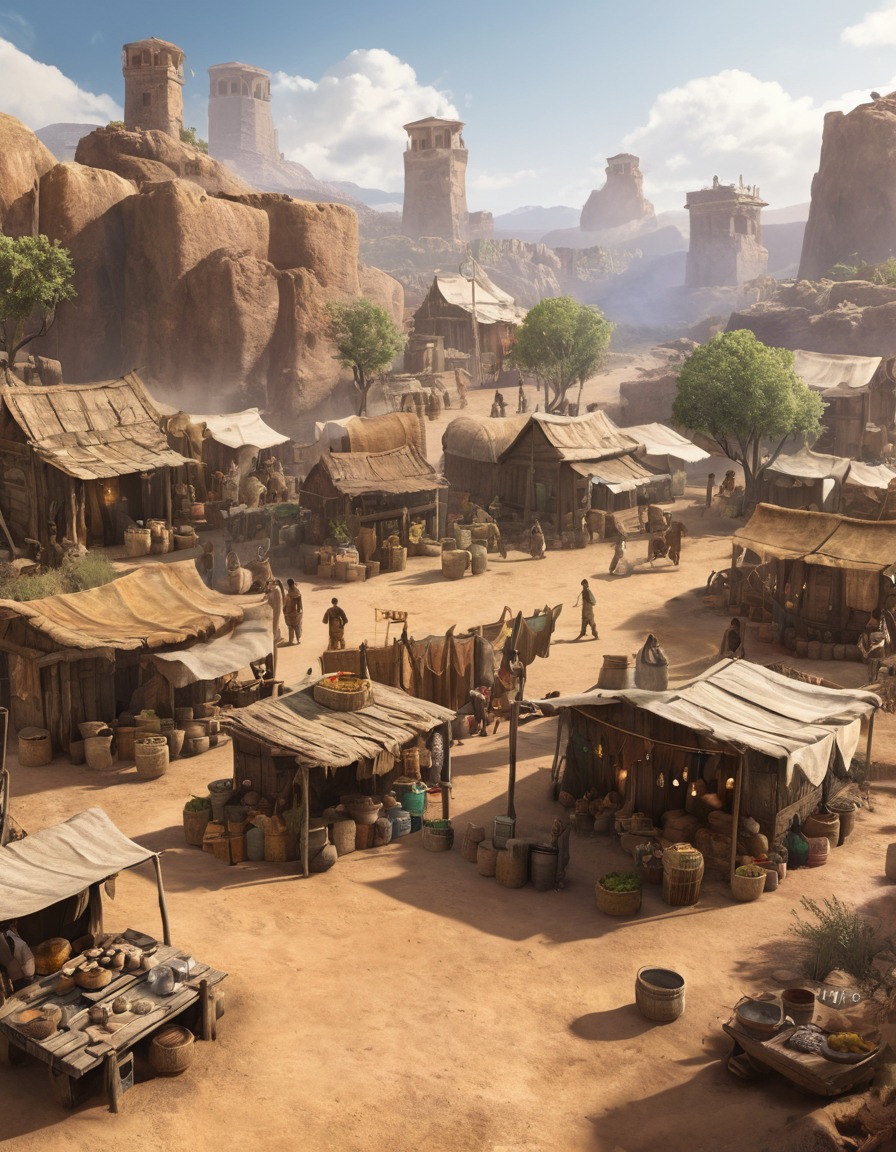 survivors, makeshift settlement, trading, goods, resources, community, fallout, games, tv shows