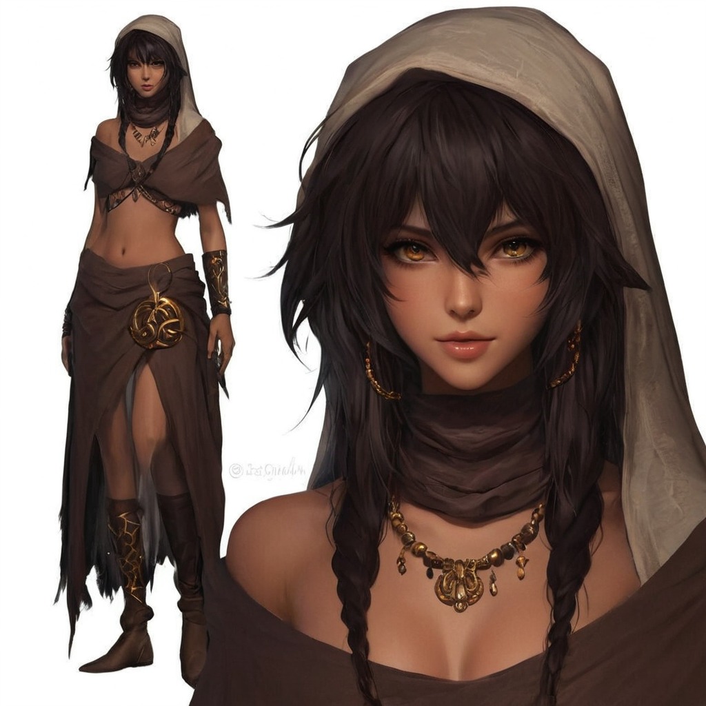 characterdesign, adoptable, adoptablesopen, dnd, fantasycharacter, characterconcept, abs, beautiful, beautifulgirl, characterart, characteroriginal, charactersheet, desert, dndcharacter, fantasy, fantasyart, hotgirl, nomad, designcharacter, dessertgirl, dndcharacters, character_design, hotsexywoman, adoptadoptable, adoptableadopt, dressadopt, dndcharacterart, midjourney, midjourneyart, midjourneyartwork