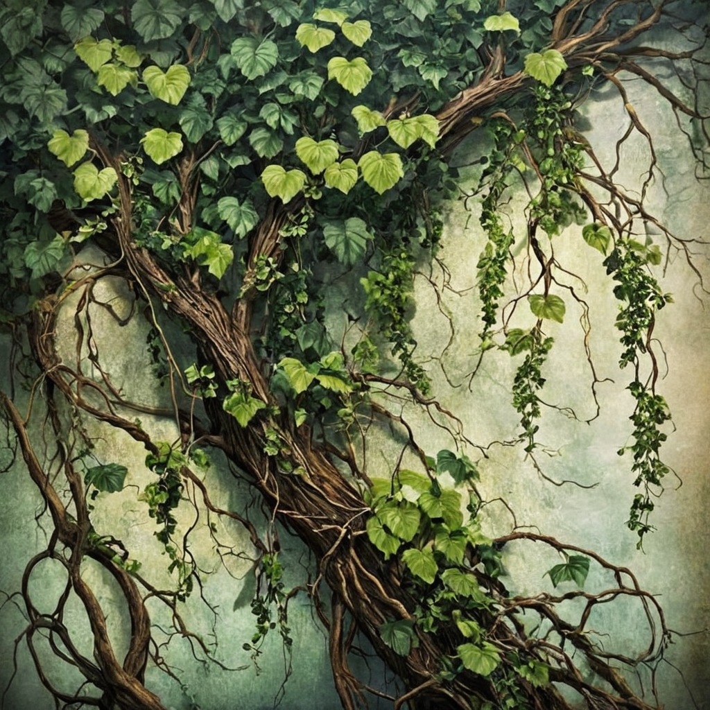 plants, digitalart, forest, beauty, beautiful, vines, aiart