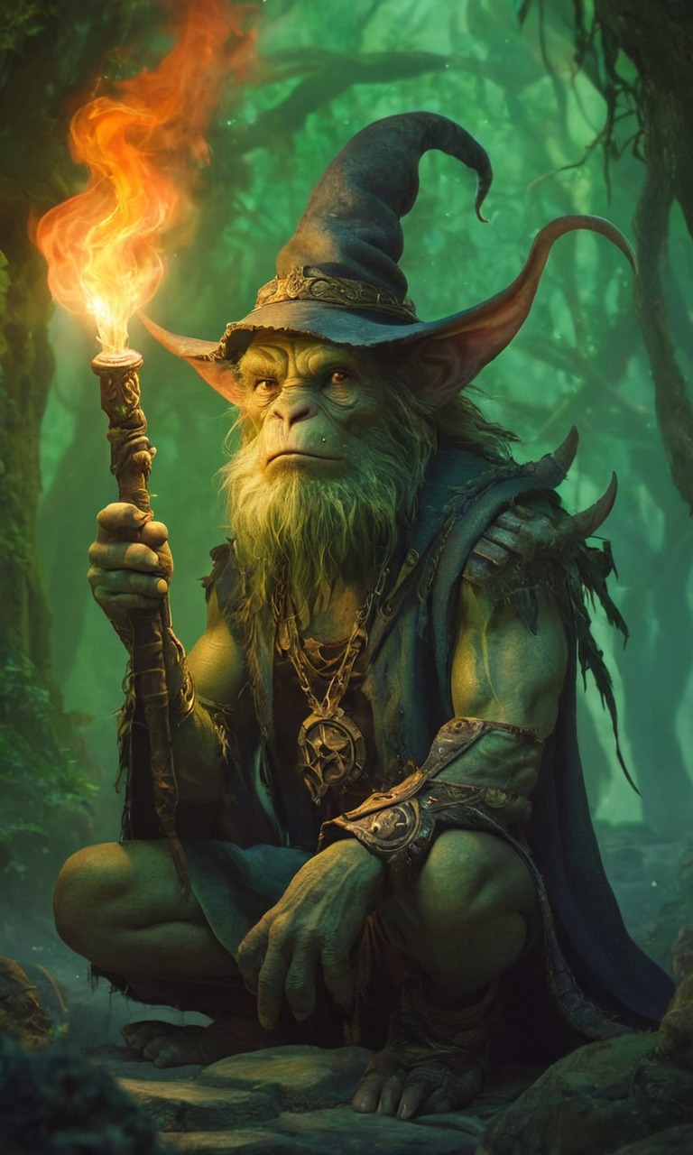 gnome, swamp