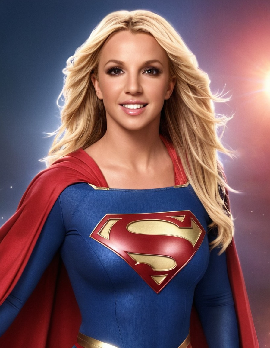 britney spears, superhero, superwoman, transformation, celebrity, pop star, empowerment