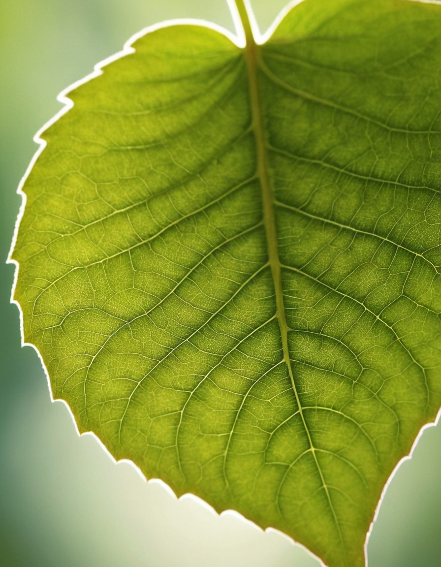 nature, leaf, green, veins