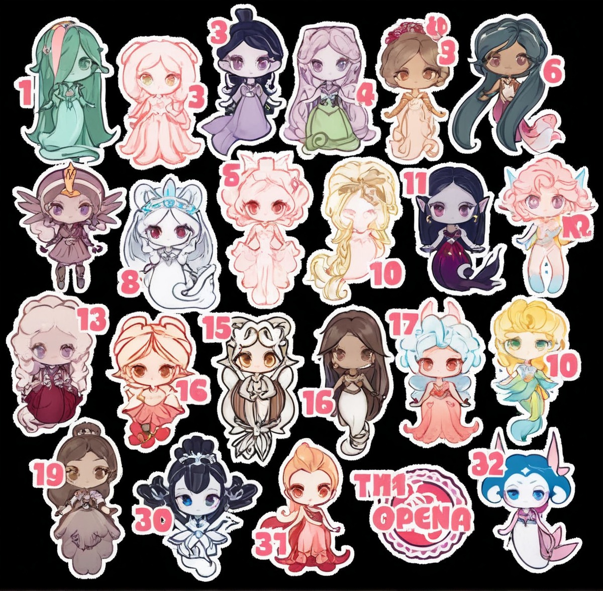 adopt, adoptable, anime, axolotl, character, cheap, chibi, cute, eel, humanoid, mermaid, mermaids, moe, octopus, open, originalcharacter, paypal, random, shark, simple, siren, gacha, potats, mermay, fixedpriceadopts, cutepotatoadoptshop, jellyfish, mermay2024