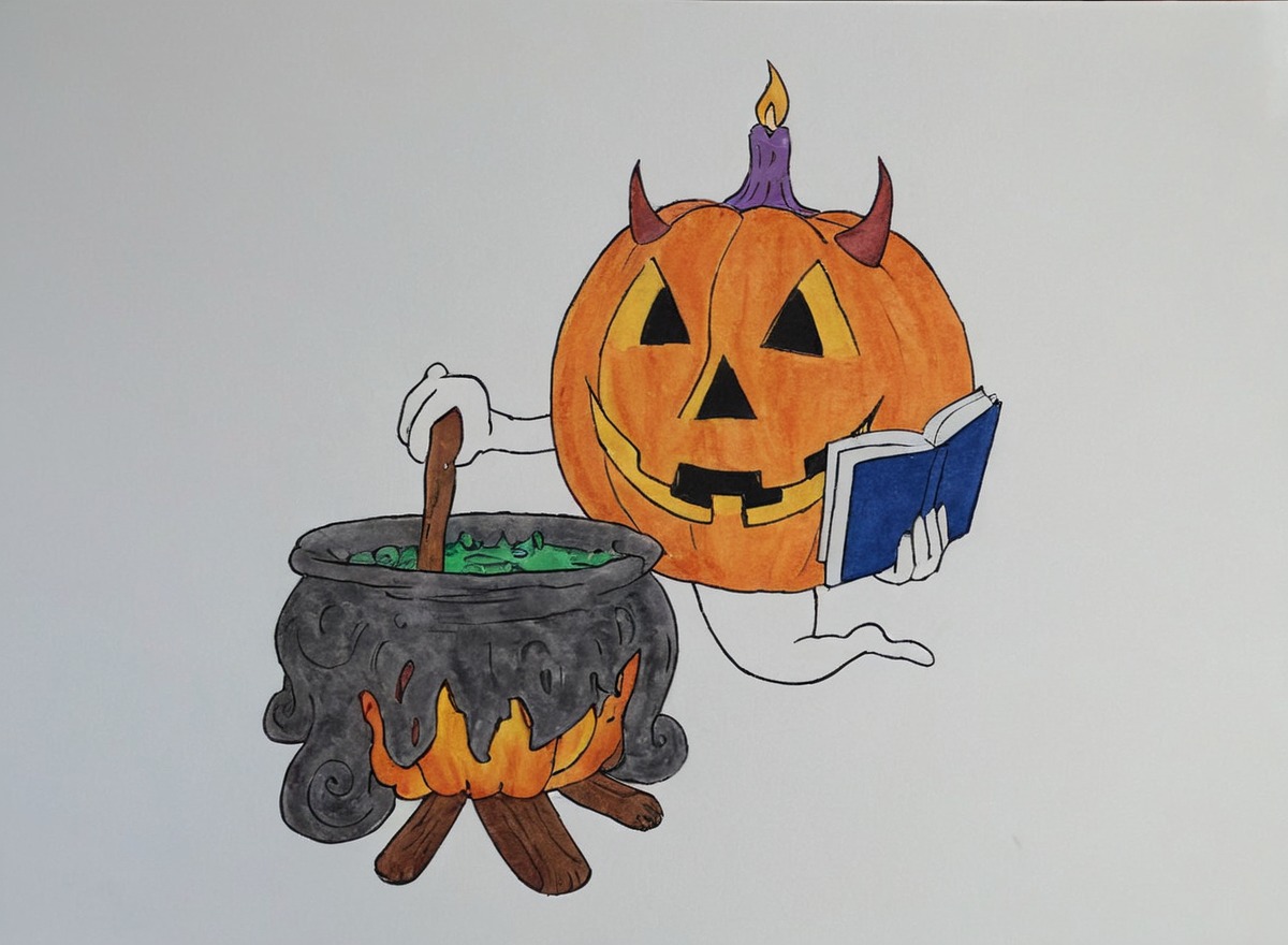 spooky, halloween, magicaljackolantern