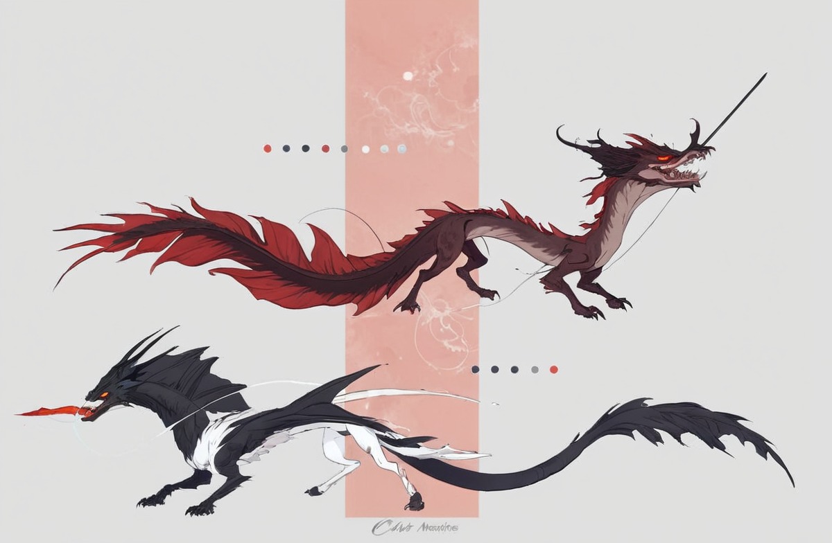 dragon, sona, yuyakedesign