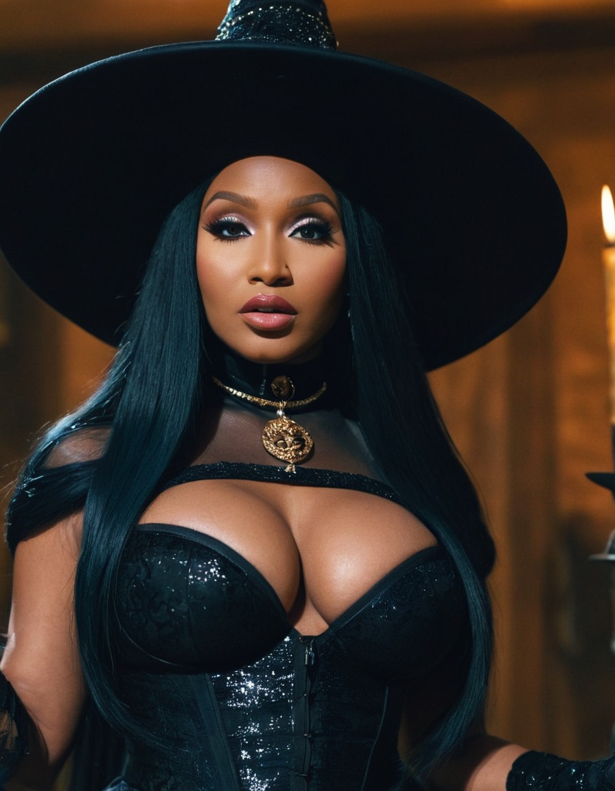 witch, nicki minaj, celebrity, music, pop culture