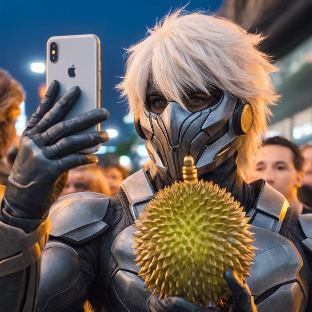 cyborg, durian, mobilephone, selfie, warrior, cyborgwarrior, mobile_phone, cyborg_warrior