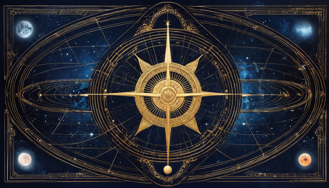 dreamup, digitalart, wallpaper, resources, fantasyart, vintage, ancient, astronomy, command, golden, heraldric, heritage, planetary, united, system, ai_art, almsway, birthday24k