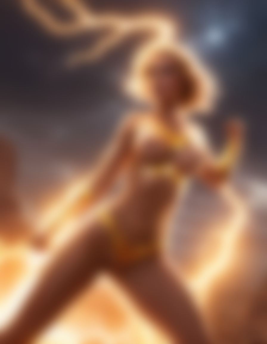 superhero, lightning bolt, battle, power, fiction, superheroine, nsfw, sexy, ai, aiart, art, digitalart