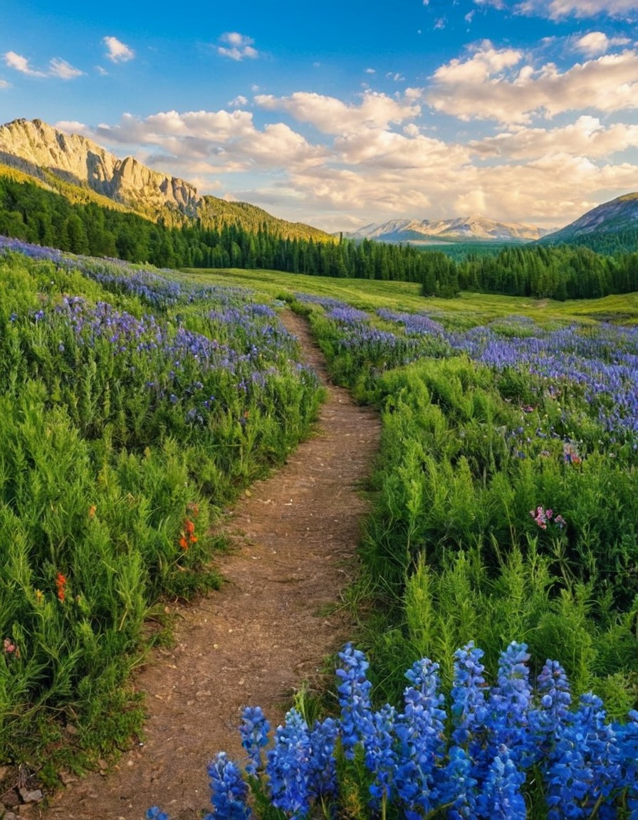 crested butte, gunnison, colorado, usa, nature, mount, landscape, nature aesthetic, flowers, wild flowers