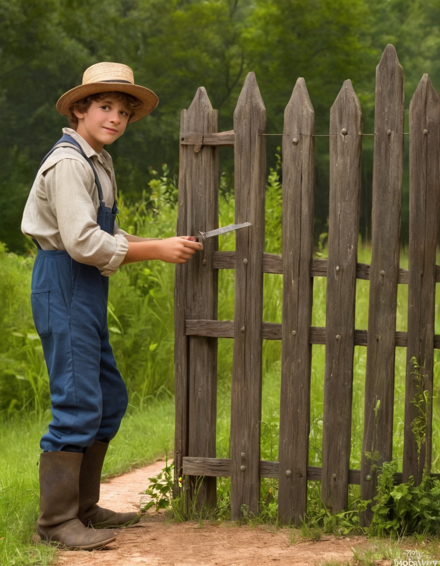 tom sawyer, painting, accident, mischief, adventure, books