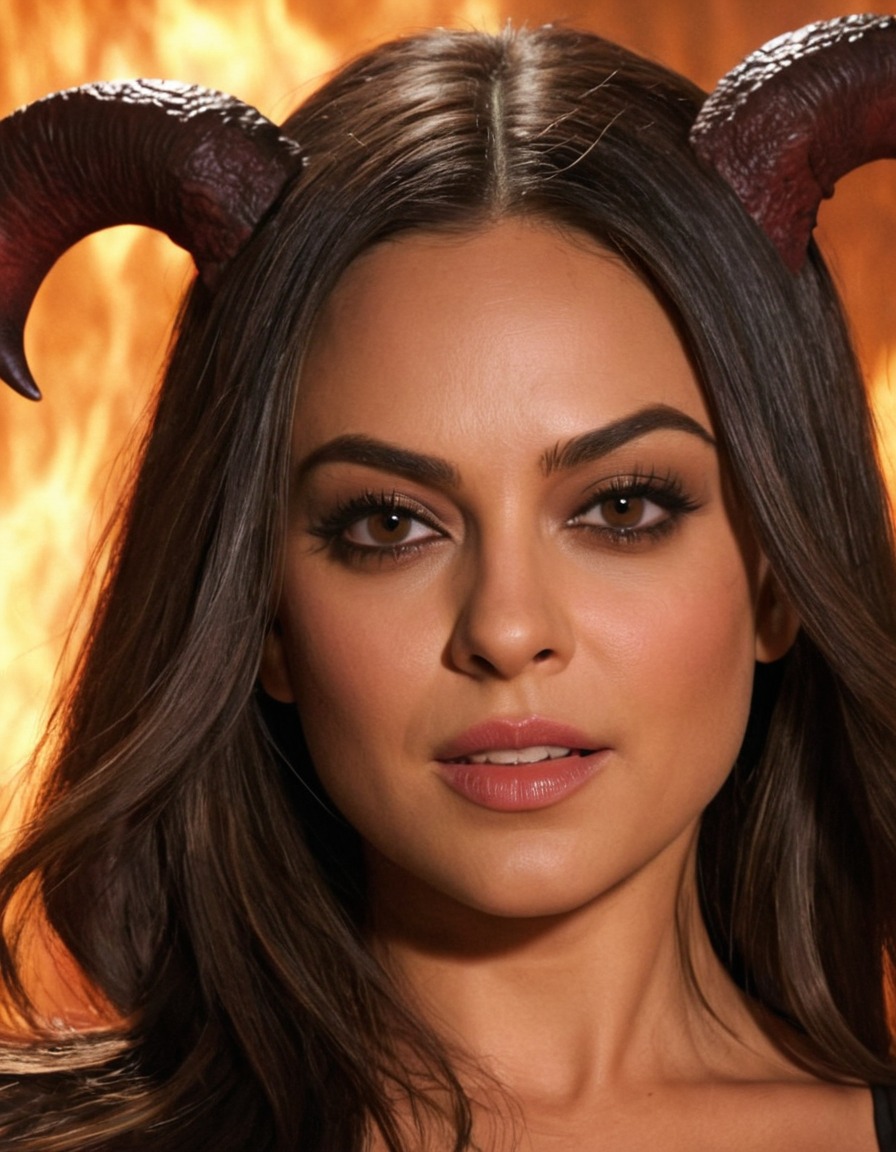 mila kunis, actor, demon, demonic character, hollywood, actress, celebrity