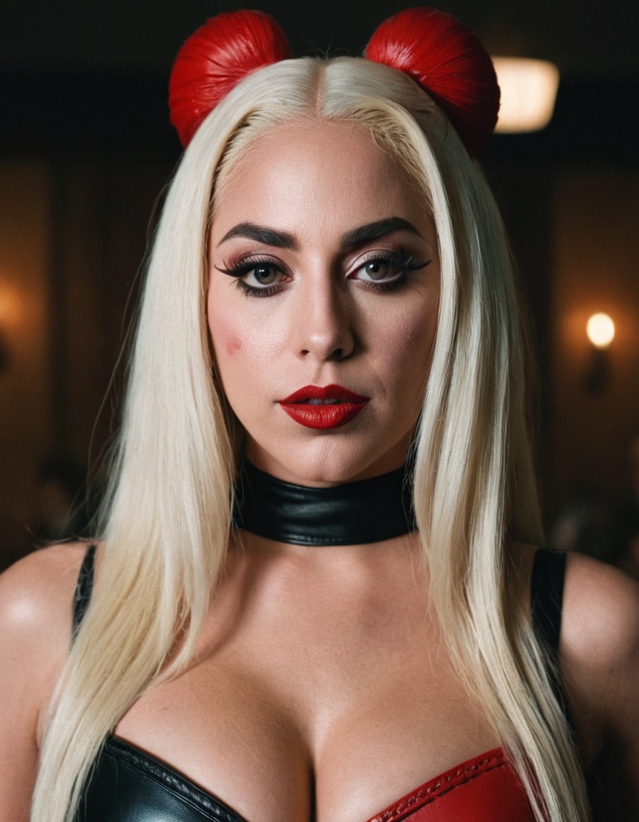 harley quinn, lady gaga, cosplay, costume, entertainment, fashion, character portrayal