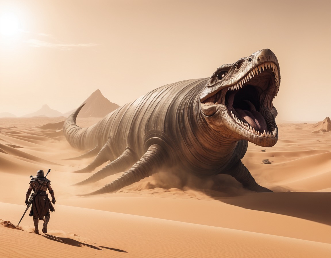 fremen, sandworm, desert, arrakis, warrior, dune