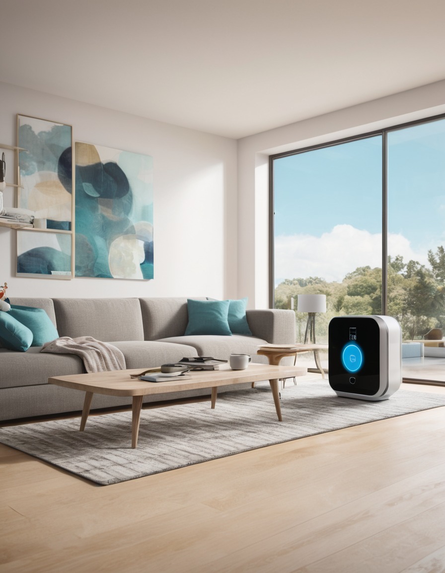 smart home, interconnected devices, voice command, automation, technology