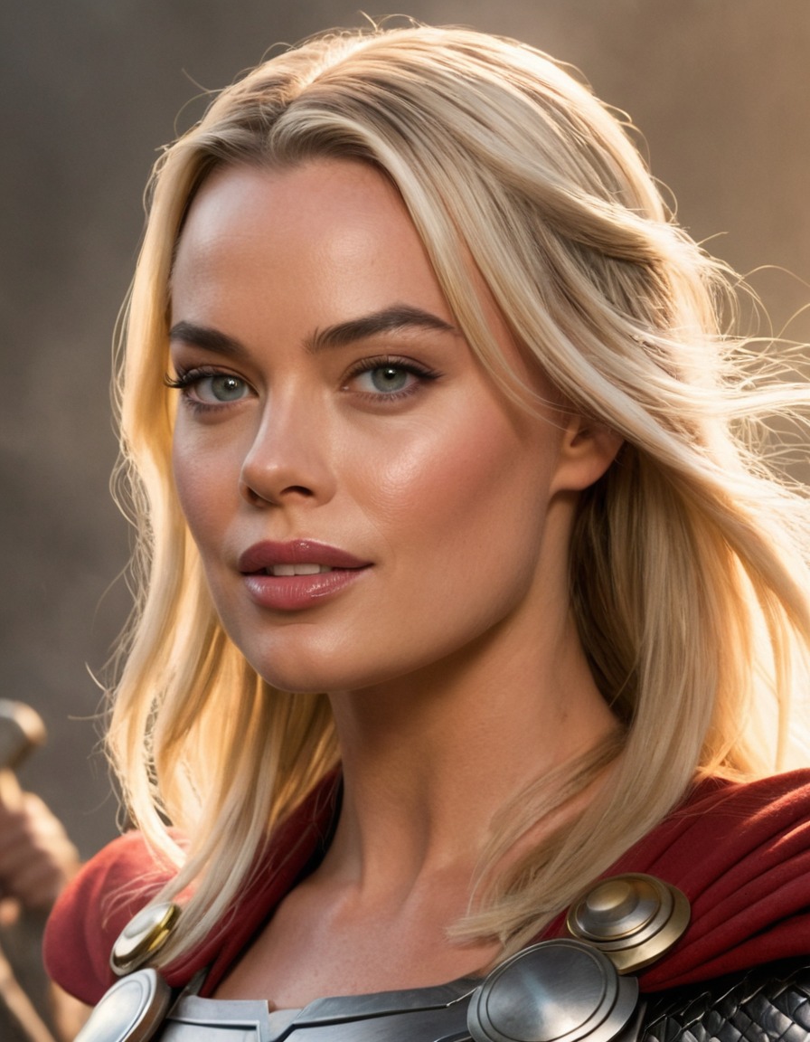 margot robbie, thor, marvel, goddess of thunder, actress, superhero, aspirational casting