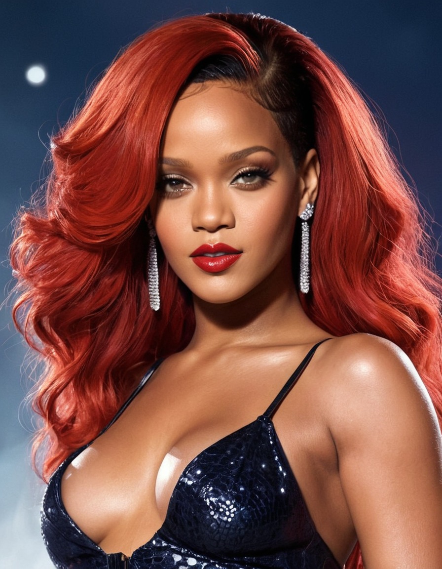 rihanna, portrait, glamour, fashion, music, sexy