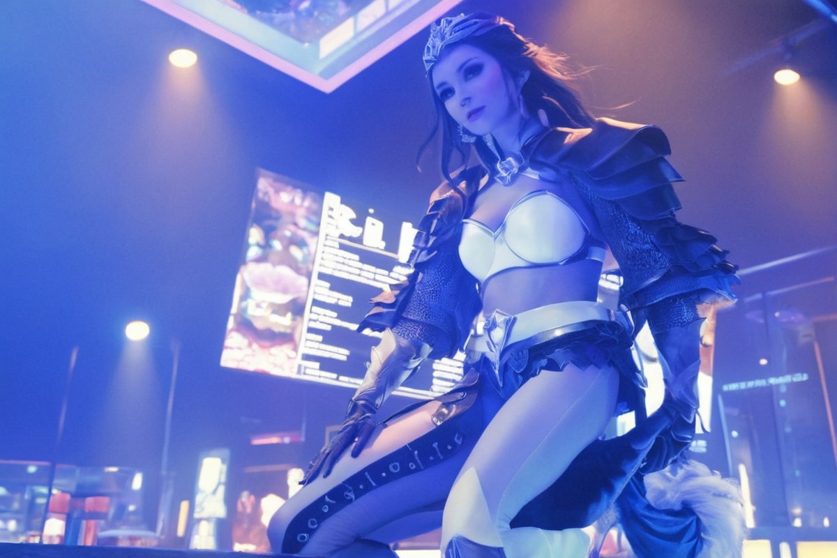 cosplay, cyberpunk, lol, akali, kda, leagueoflegends, kdaakali