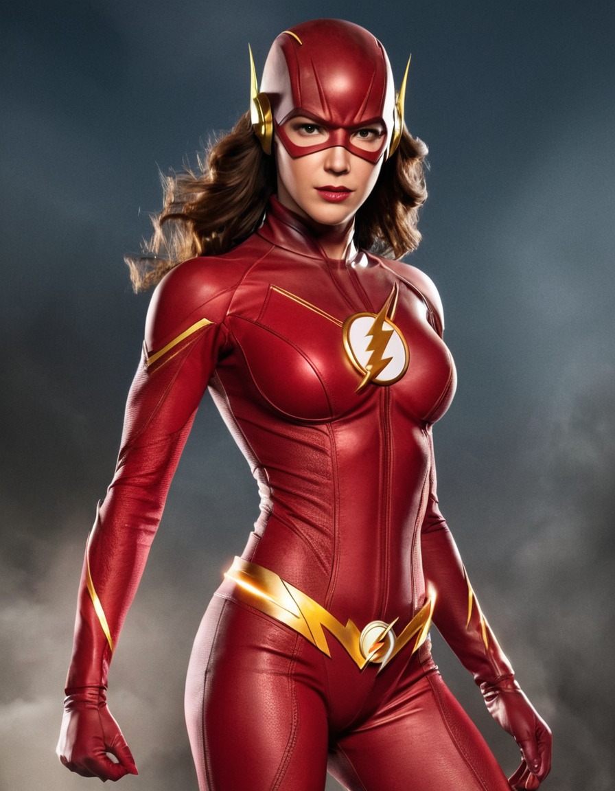 the flash, superhero, dc comics, female protagonist, speedster, barry allen