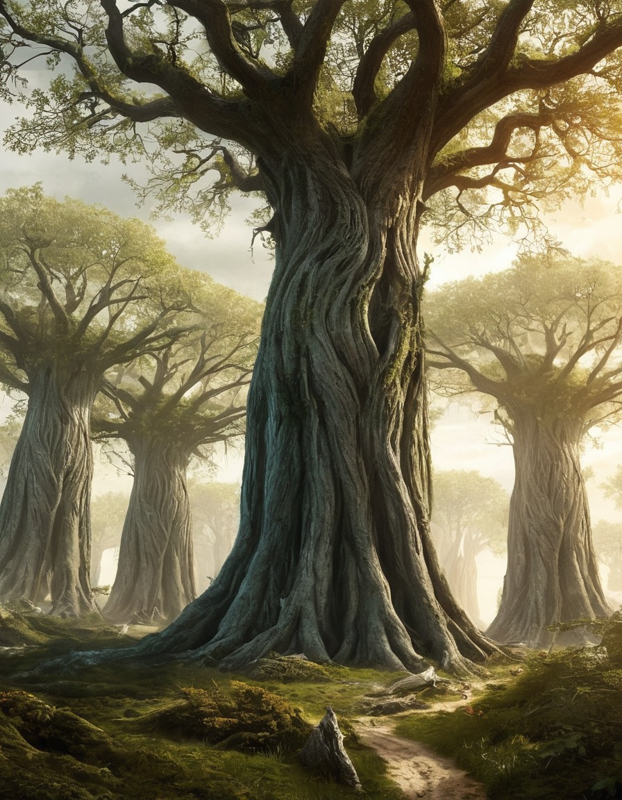 ents, saruman, war, fantasy, treebeard, john tolkien, tolkien