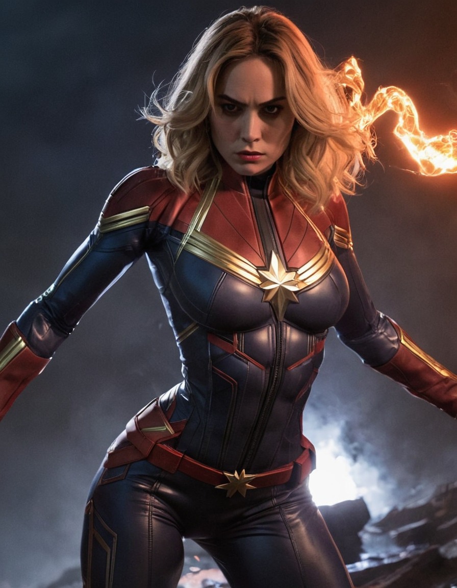 superhero, vilain, captain marvel, marvel comics, evil character