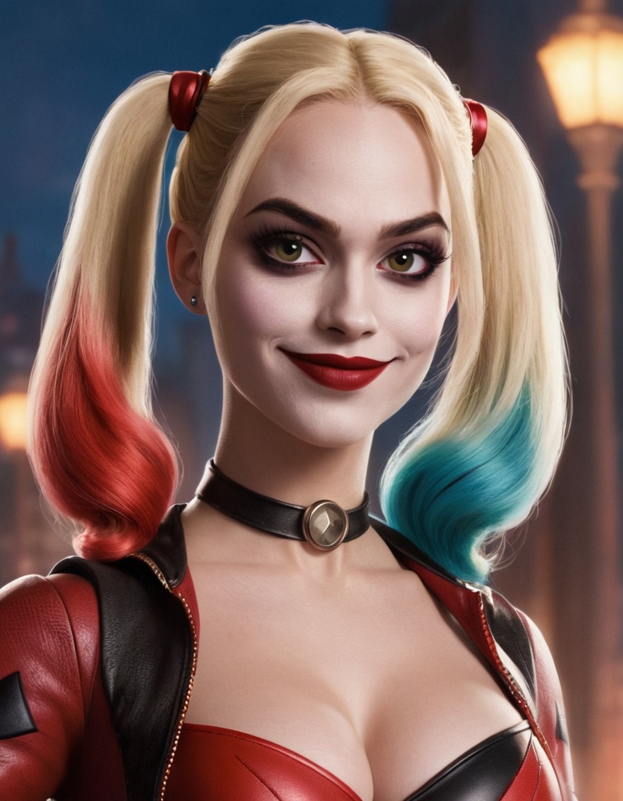 fun, harley quinn, dc comics, comics, humor, caricature, villain