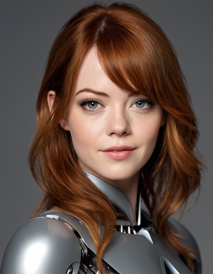 robot, ai, artificial intelligence, emma stone, actress, science fiction, film