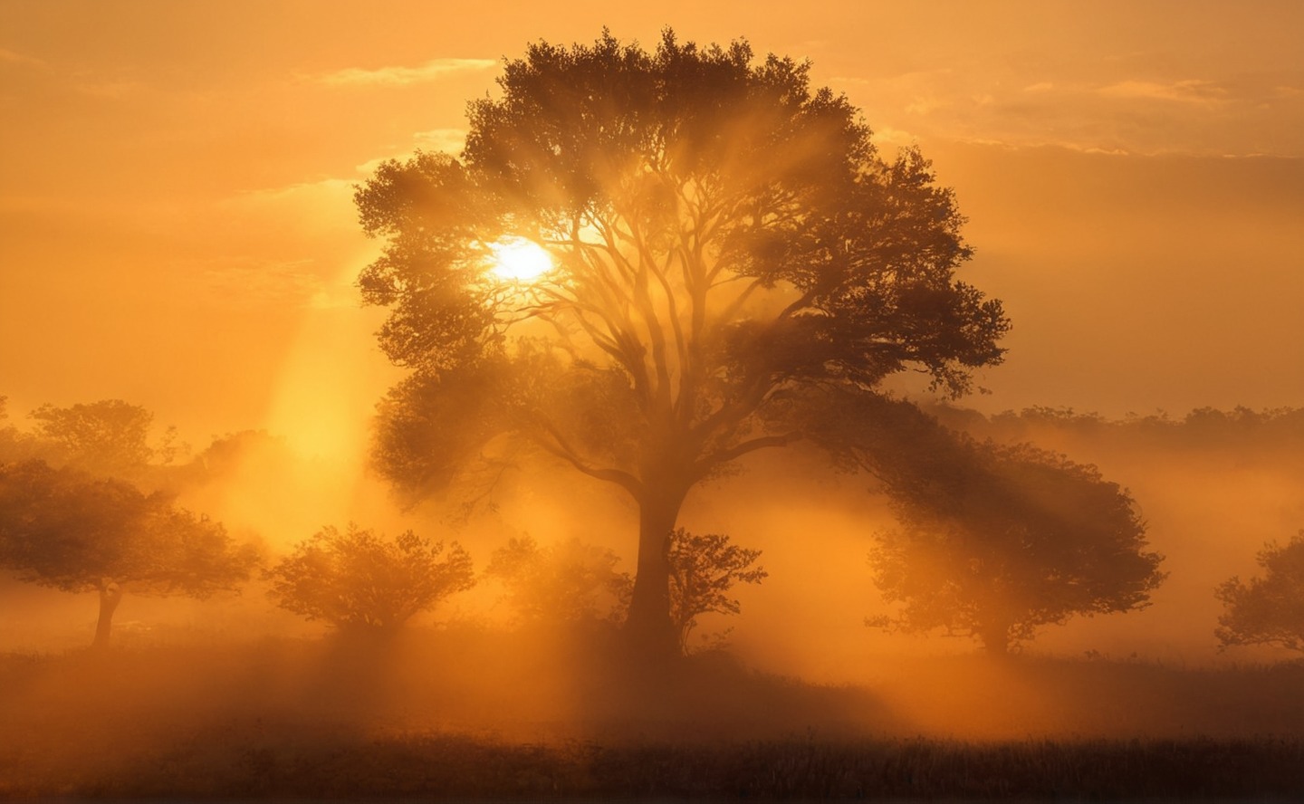 germany, farm, sunrise, horses, sheep, golden light, nature, sunrays