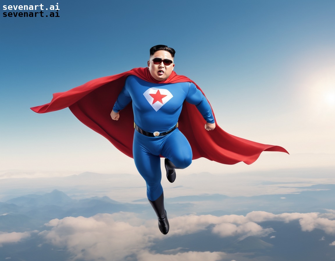 politics, satire, leadership, north korea, superhero, kim jong-un