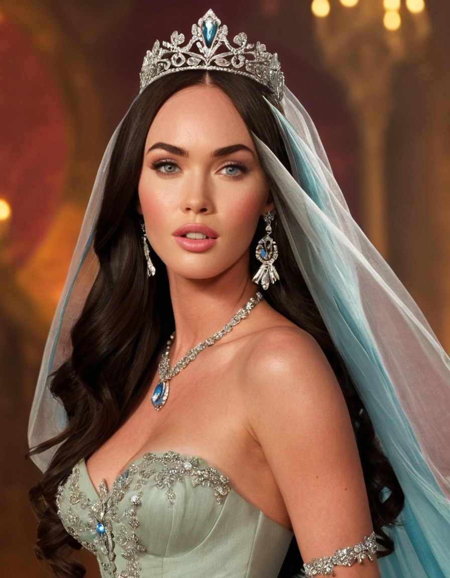 megan fox, actress, disney princess, beauty, hollywood, celebrity, fashion